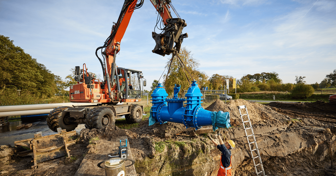 Aanleg drinkwatervoorziening Appelscha door Heijmans 2