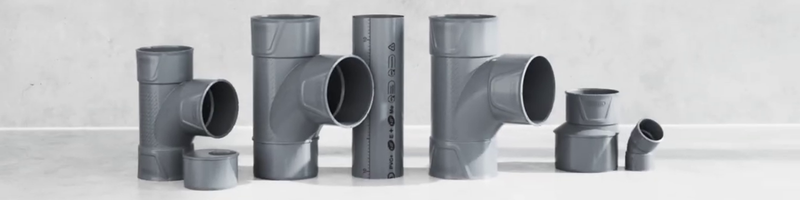 Gamme Evacuation Wavin PVC+