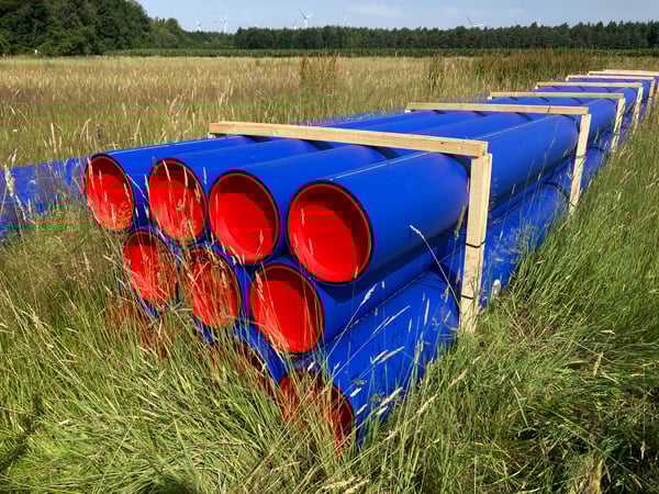 Trinkwasserrohrleitung aus Kunststoff