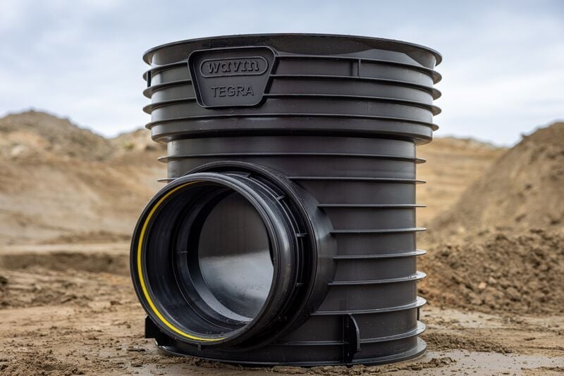 Inspektionsschacht aus Kunststoff - Wavin Tegra 600 LC