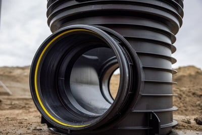 Kunststoffschacht aus recyceltem&nbsp;Polypropylen