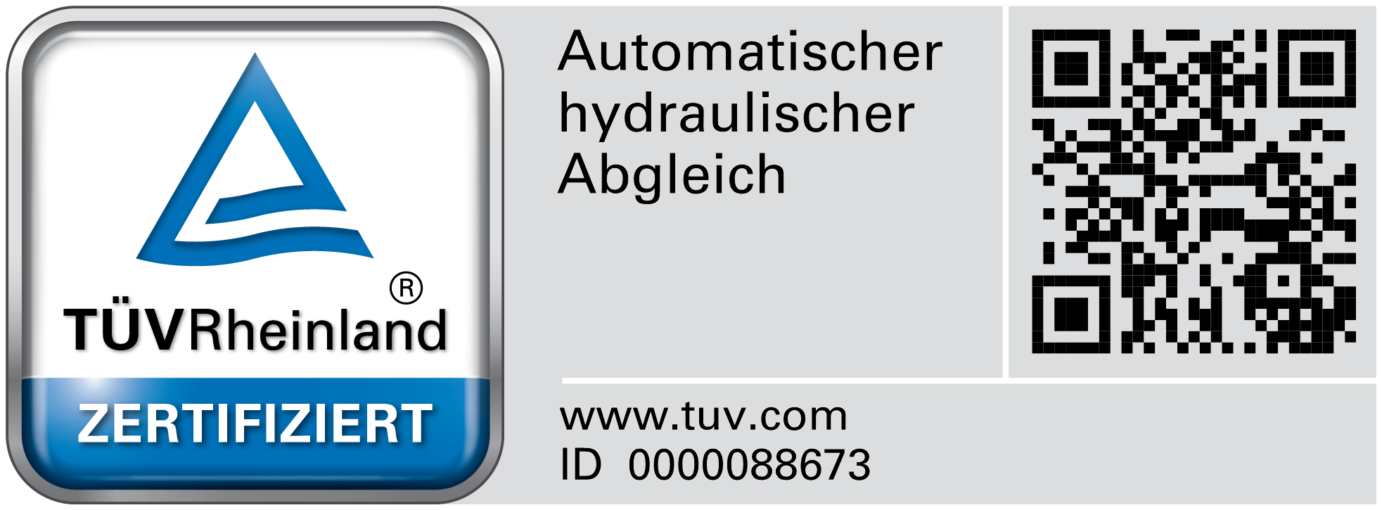 Wavin Sentio ist TÜV zertifiziert