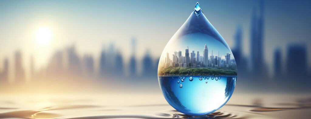 installation of a sewage plastic pipe during the construction of a house. Creative Banner. Copyspace image