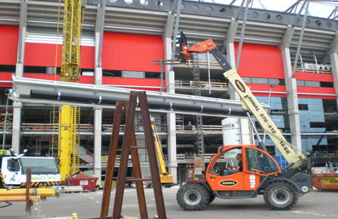 Installatie Quickstreamsysteem Stadion FC Twente