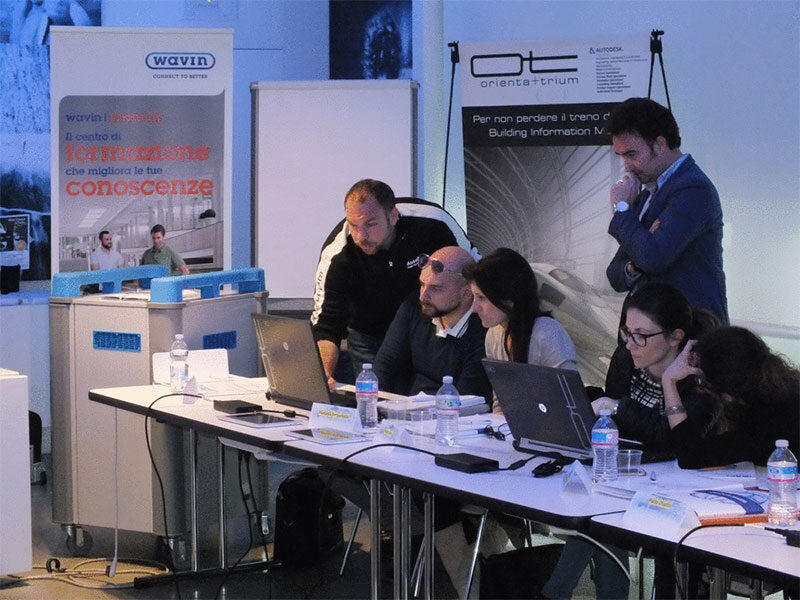 Corso teorico pratico Hands-On Experience BIM Revit presso Wavin Academy