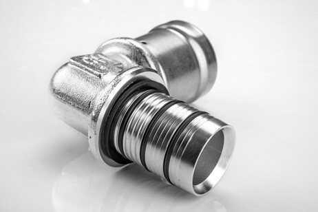 Dettaglio raccordo Sanitherm NG 3 O-ring