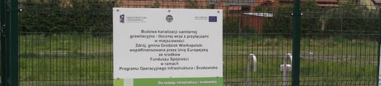 installation of a sewage plastic pipe during the construction of a house. Creative Banner. Copyspace image