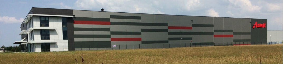 installation of a sewage plastic pipe during the construction of a house. Creative Banner. Copyspace image