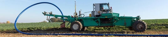 installation of a sewage plastic pipe during the construction of a house. Creative Banner. Copyspace image