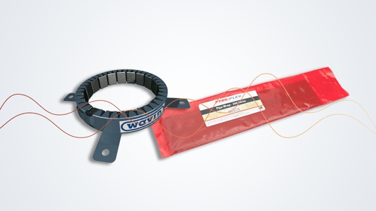 installation of a sewage plastic pipe during the construction of a house. Creative Banner. Copyspace image