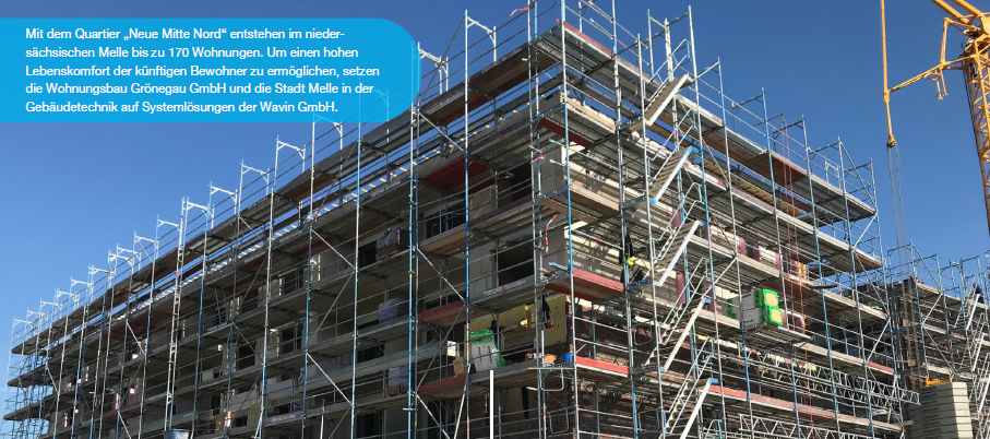 Schallschutz und Mehrschichtverbundrohre werden verbaut