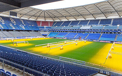Rundführung im Hamburger Volksparkstadion