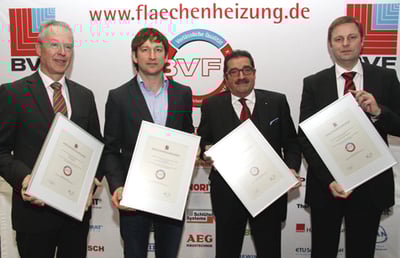 Übergabe der Auszeichnung BVF
