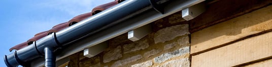 installation of a sewage plastic pipe during the construction of a house. Creative Banner. Copyspace image