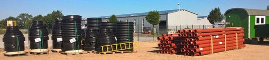 Erschliessung Industrie- und Gewerbegebiet mit Abwasserkanalnetz