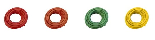 installation of a sewage plastic pipe during the construction of a house. Creative Banner. Copyspace image