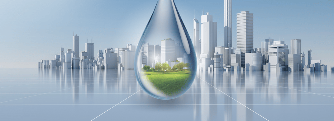 installation of a sewage plastic pipe during the construction of a house. Creative Banner. Copyspace image