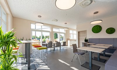 Flächenheizung und -kühlung