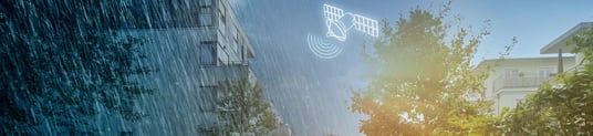 installation of a sewage plastic pipe during the construction of a house. Creative Banner. Copyspace image