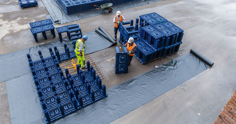 Tree tank case study crate installation