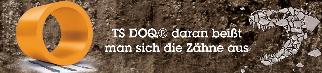 Verlegung TS DOQ® Gasrohre