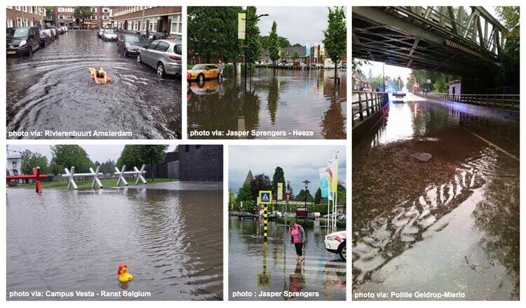 unités d'infiltration - inondations