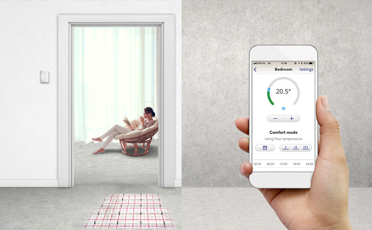 Vloerverwarming en koeling
