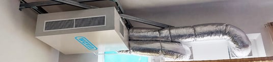installation of a sewage plastic pipe during the construction of a house. Creative Banner. Copyspace image