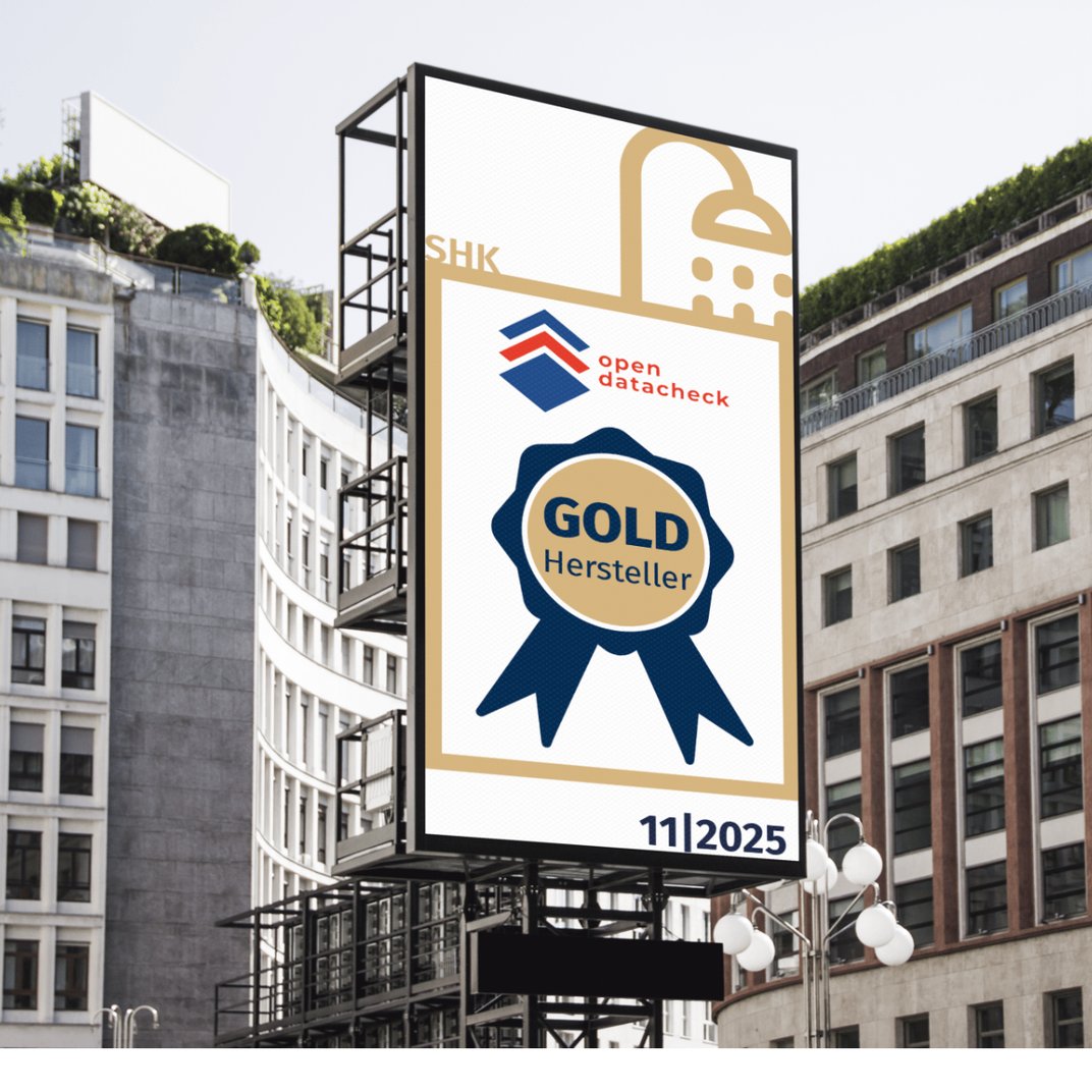 Open Datacheck Gold für Wavin