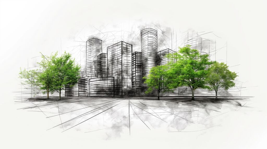 Drawing with trees