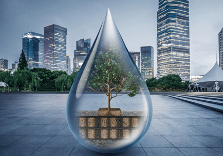 Nightime treetank visual