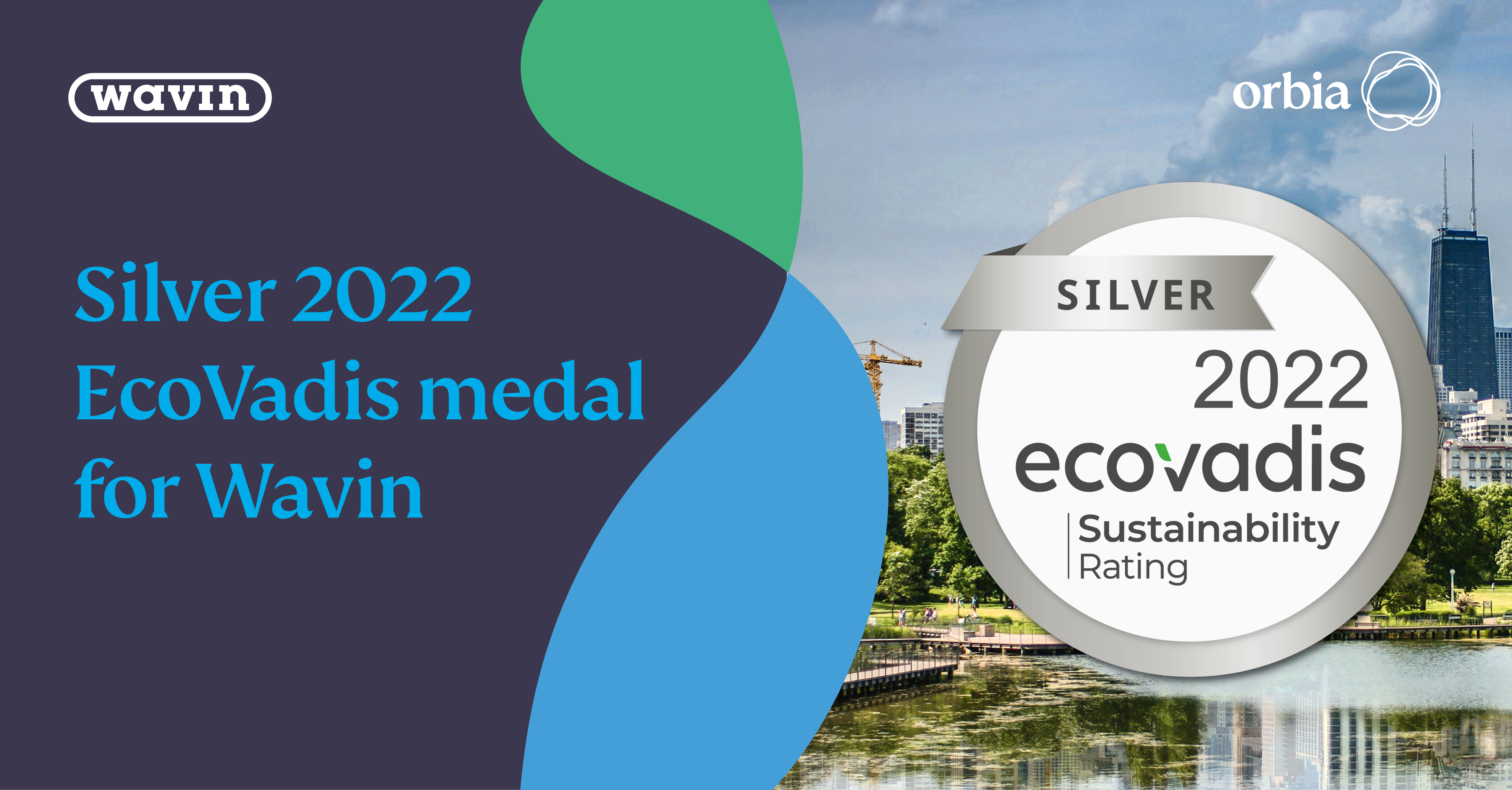 221221 Silver 2022 Visual EcoVadis medal Facebook