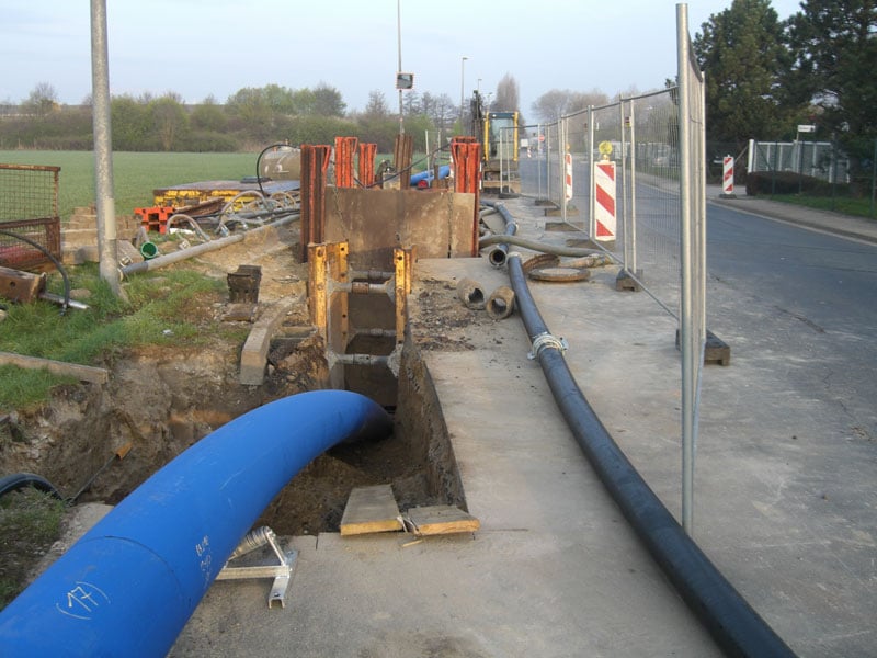 Relining für grabenlose Rohrsanierung
