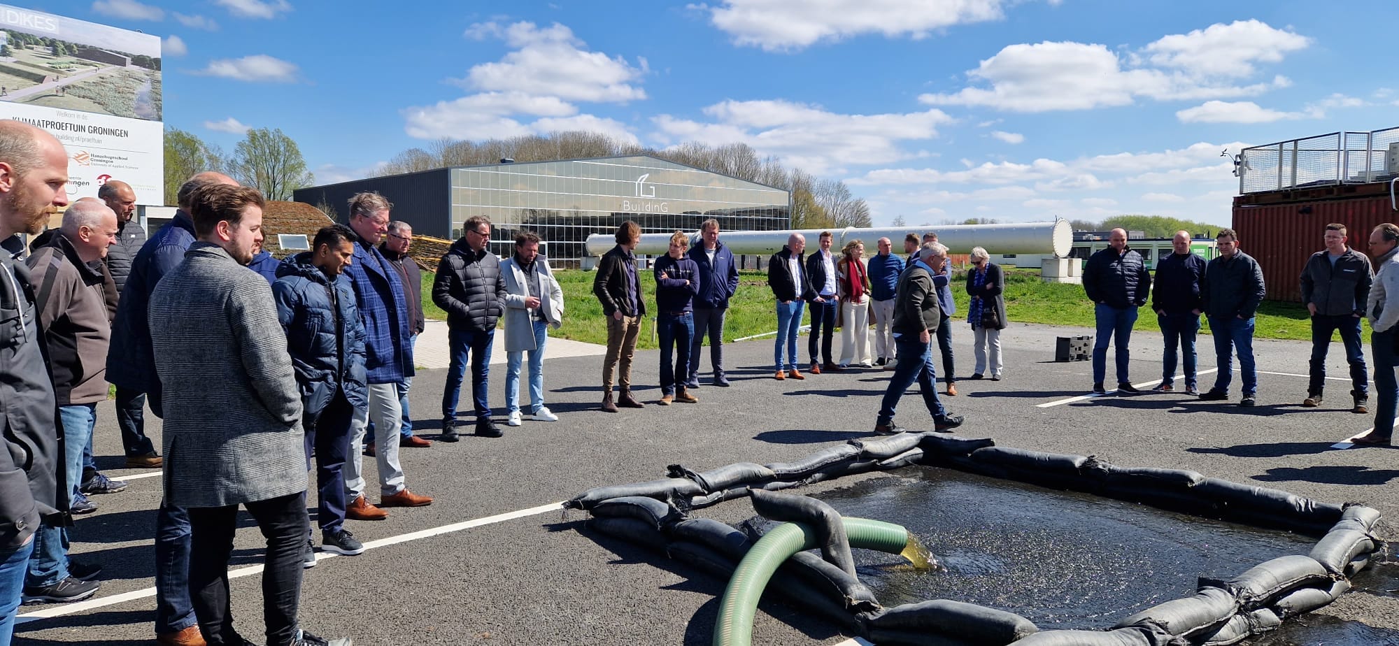 Blauwgroene regenwateroplossingen Seminar in BuildinG Groningen