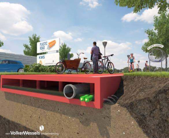 KWS Wavin e Total insieme per la Plastic Road