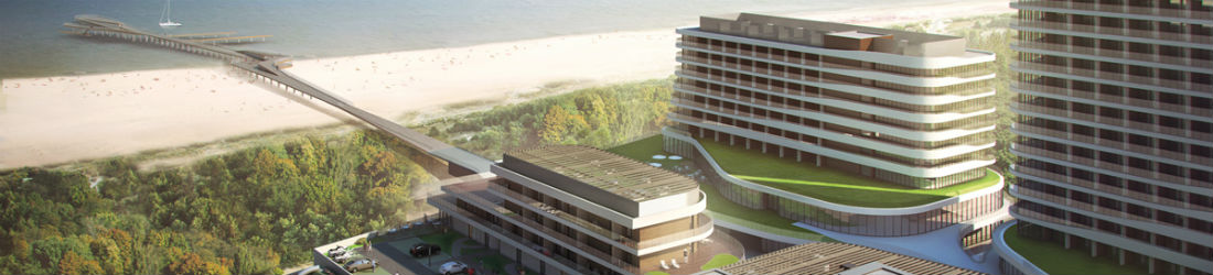 Nowoczesny kompleks hotelowo-rekreacyjny nad Bałtykiem