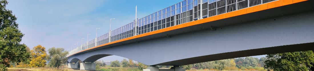 Most w Brzegu Dolnym - jeden z najdłuższych w Polsce