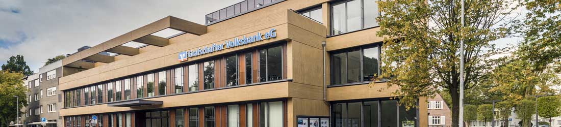 Umgestaltung der Geschäftsstelle der Grafschafter Volksbank