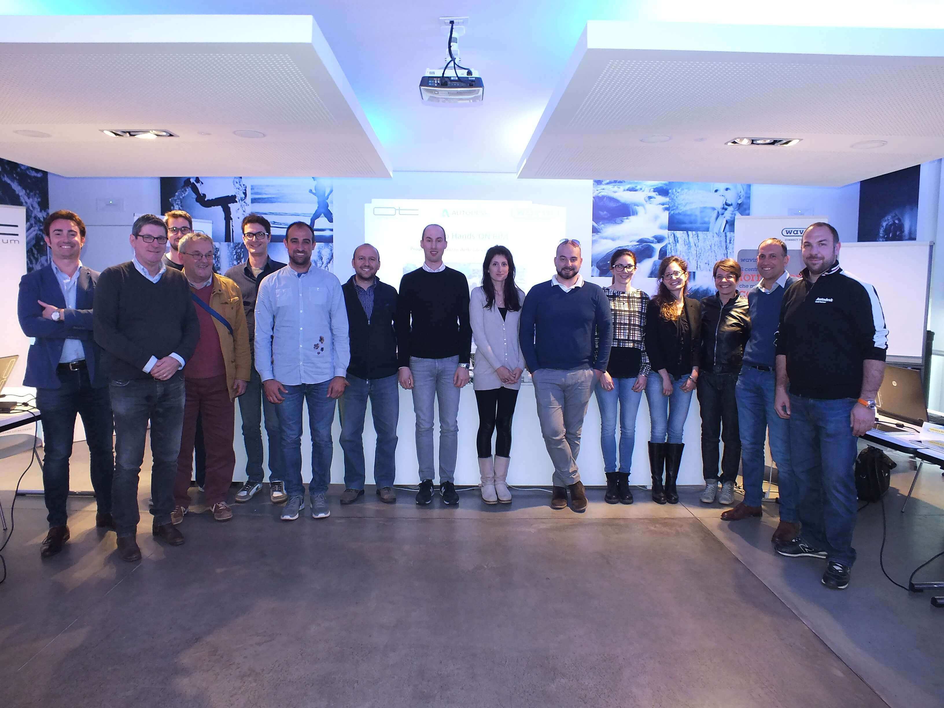 3° appuntamento Hands-On Experience BIM Revit presso il centro formativo Wavin Academy