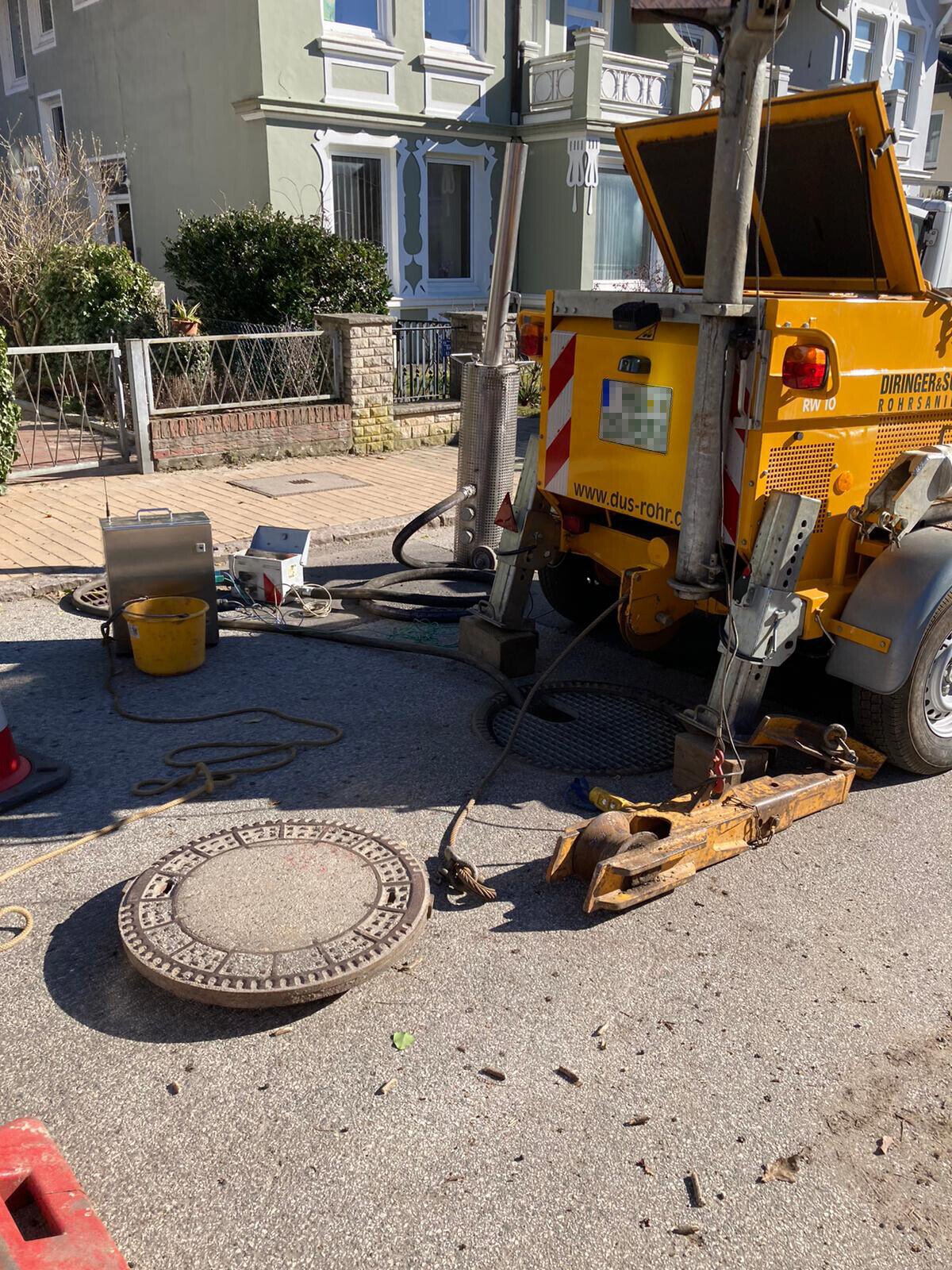 Trennsystem für die Lübecker Boelckestraße