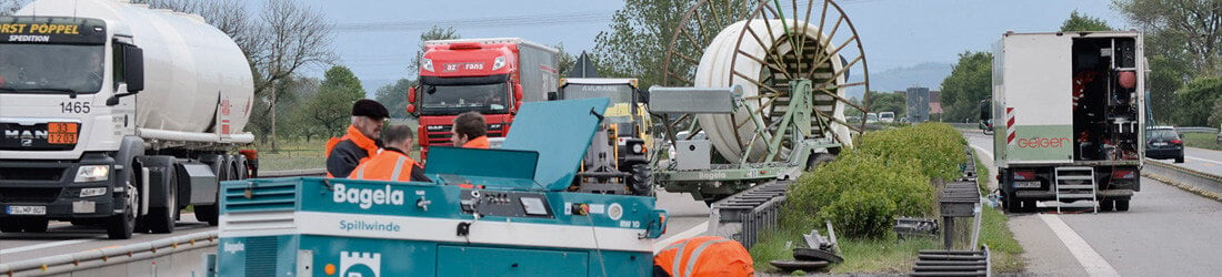 Betonrohre der A7 im Close-Fit-Lining erneuert