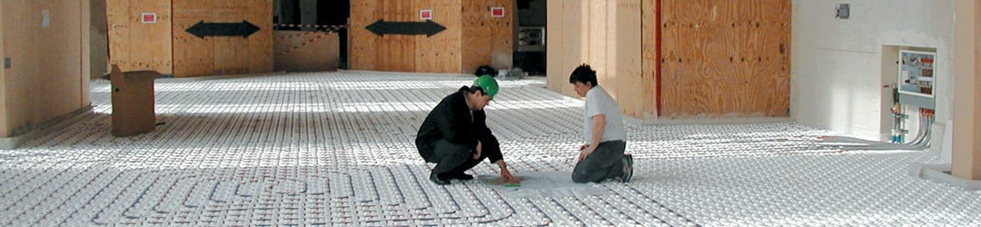 Un plancher chauffant basse température pour le Palais de Chaillot