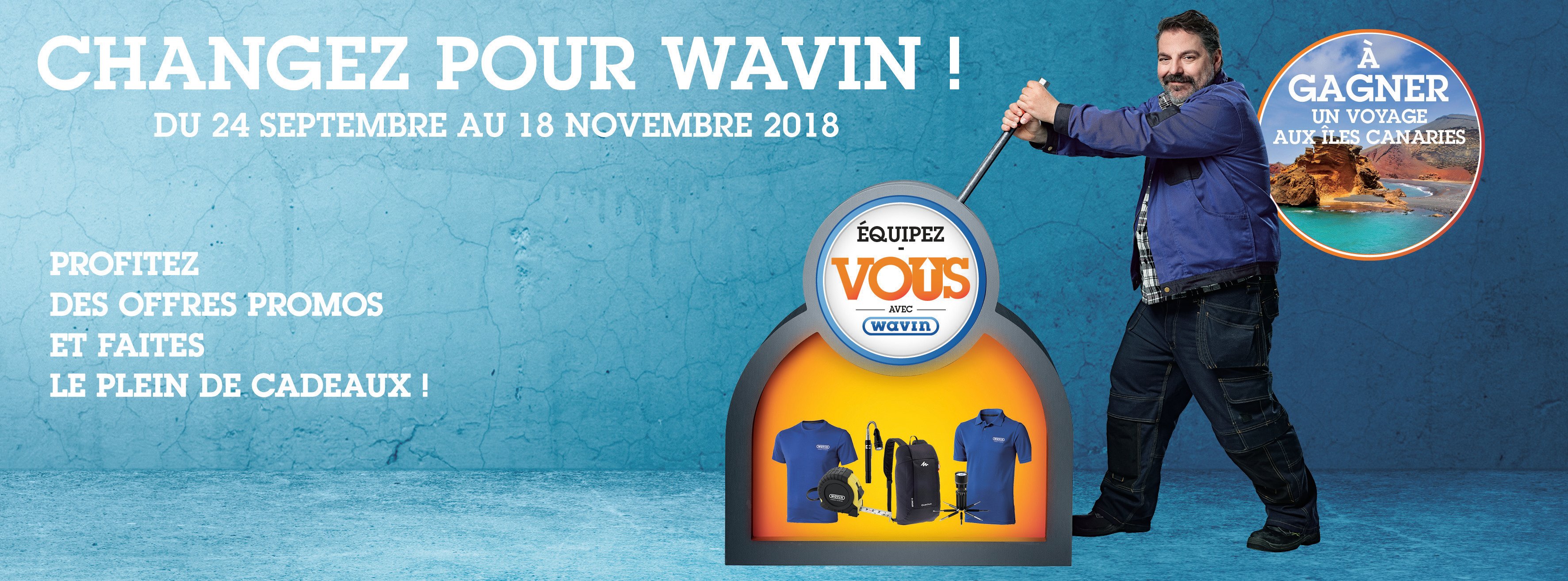 Voici l’heureux gagnant de la troisième saison « Equipez-vous avec Wavin ! »