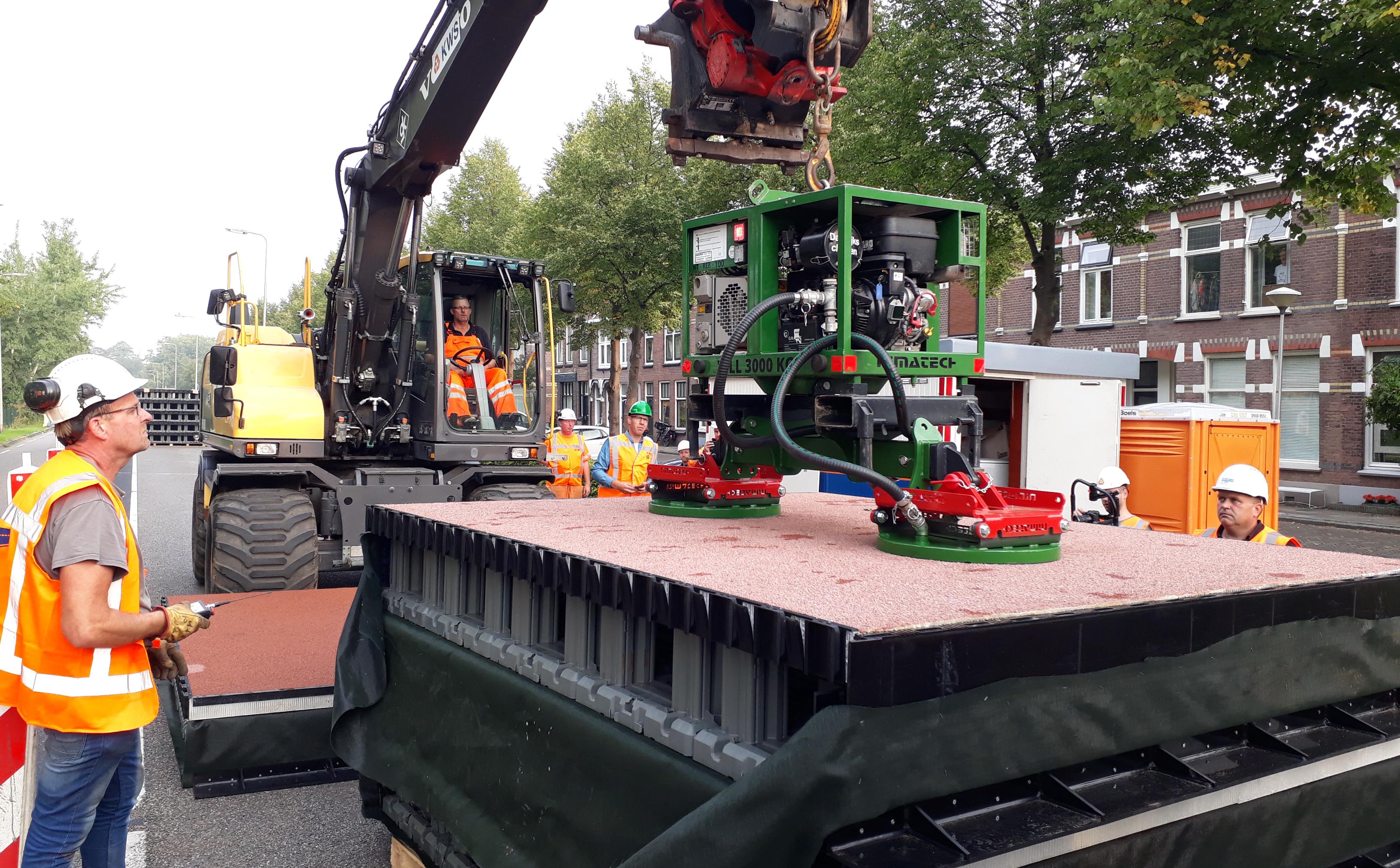 The world’s first plastic road opens in the Netherlands