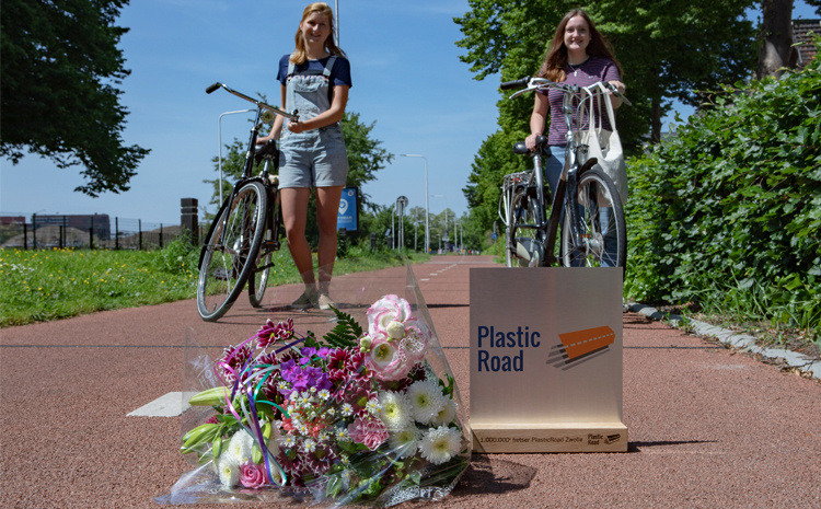 PlasticRoad la prima strada costruita con plastica riciclata