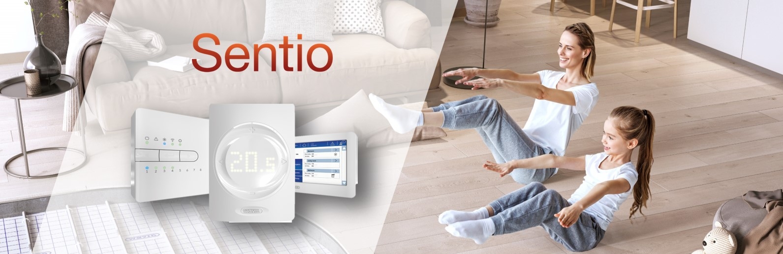 Sentio – nowa automatyka sterująca ogrzewaniem podłogowym od Wavin