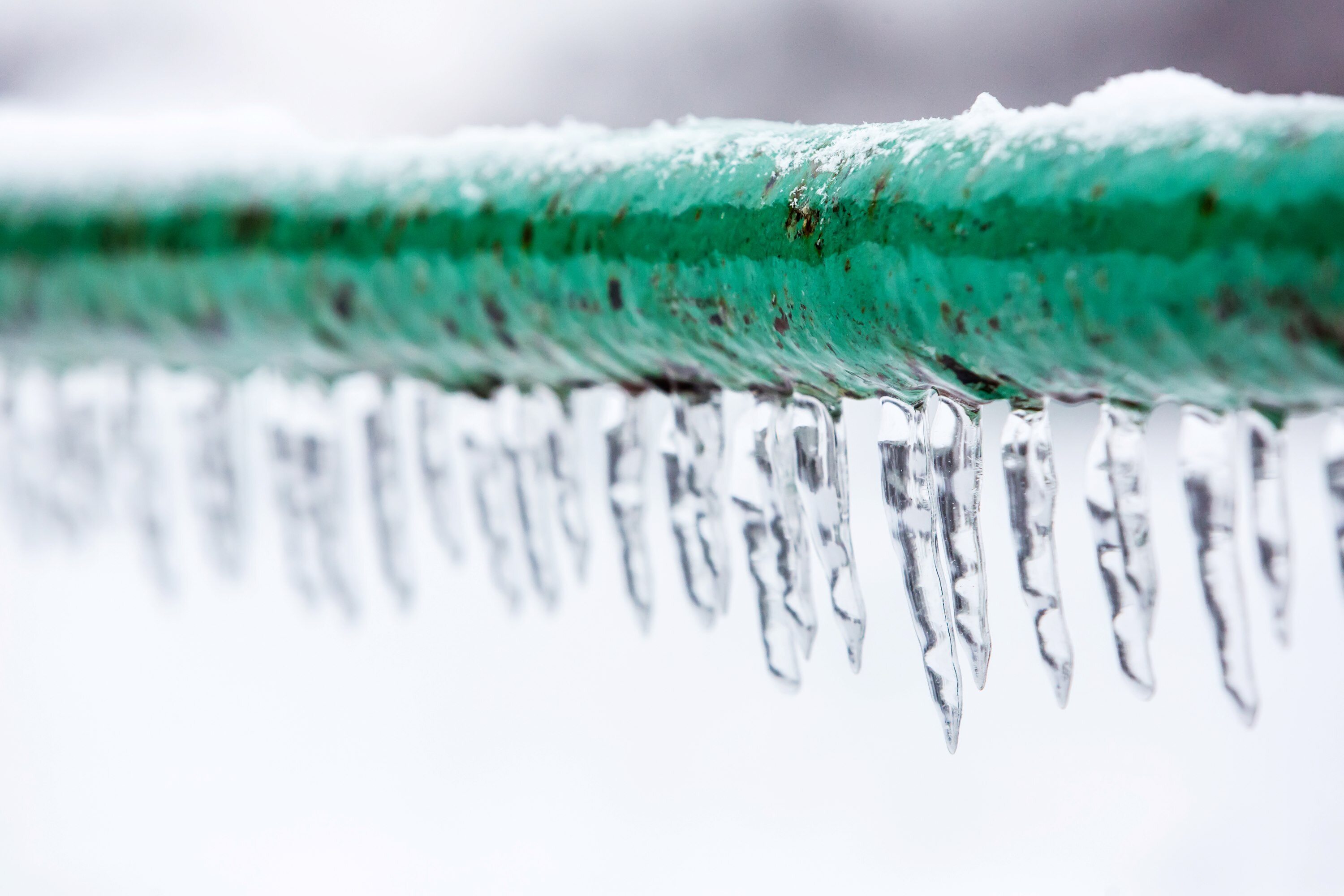¿Corren peligro de congelarse las tuberías?