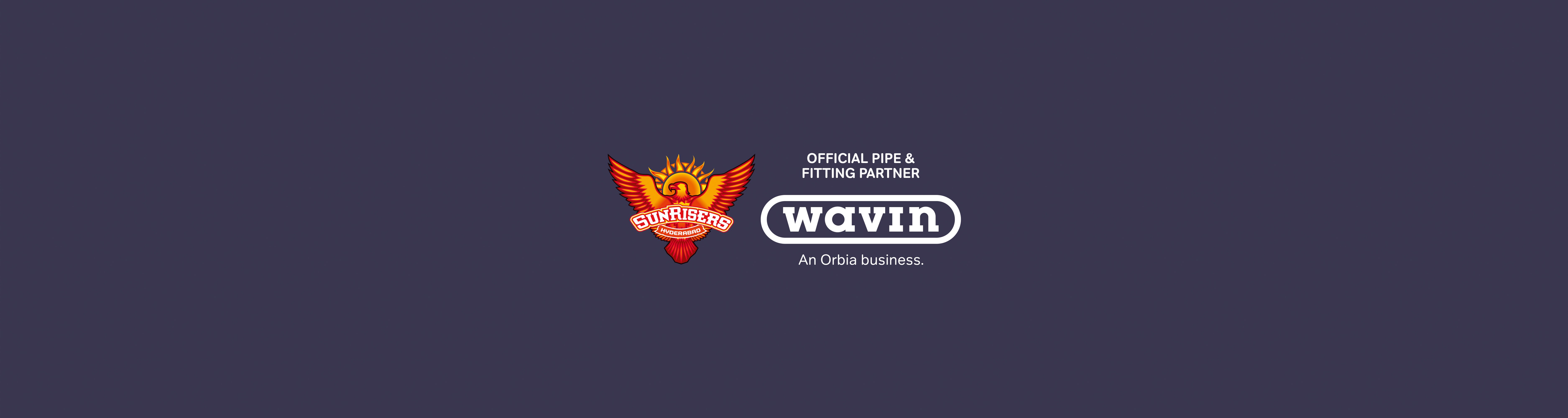 Wavin is Official Pipes & Fittings Partner of Sunrisers Hyderabad