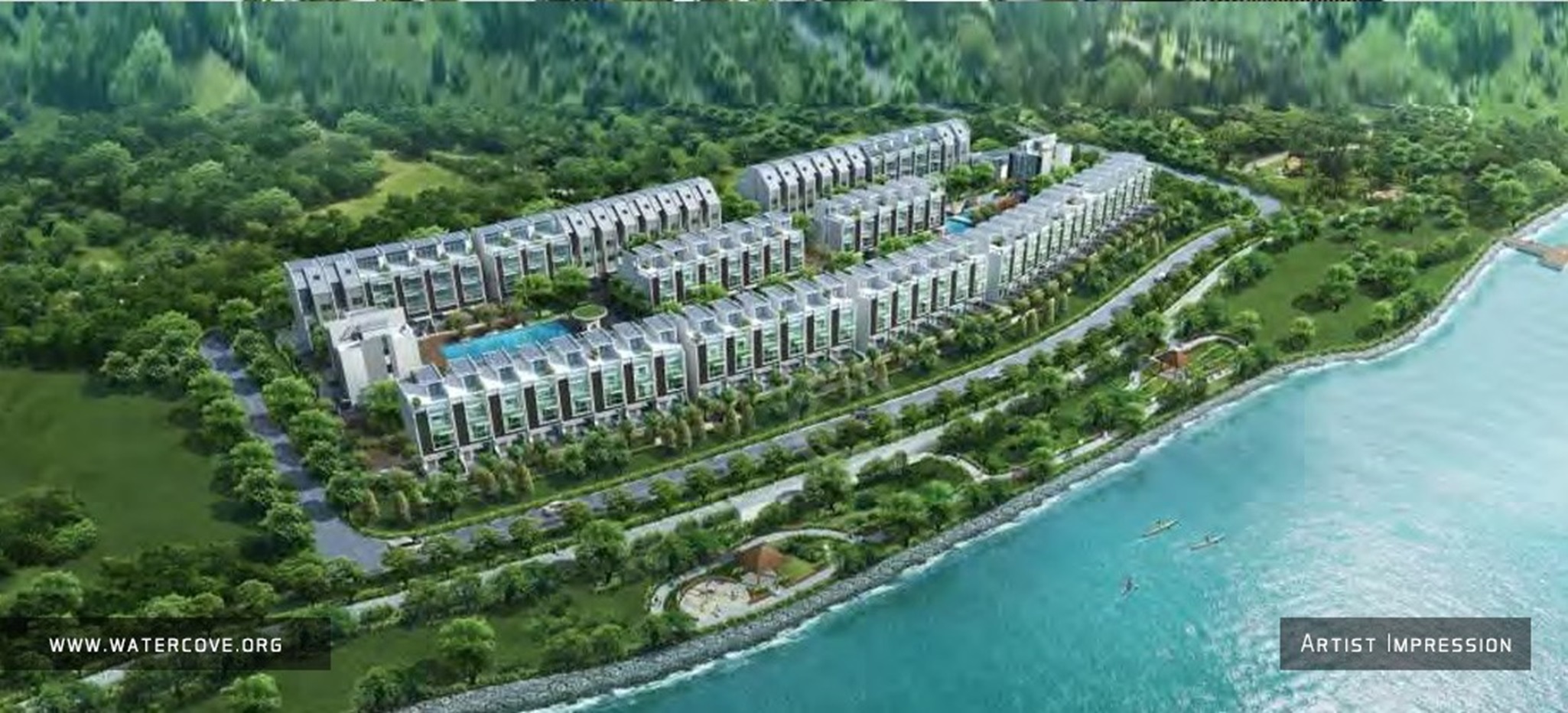 Watercove, an exclusive Seafront Living By The Park resort-styled project